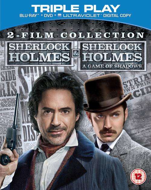 Sherlock Holmes & Sherlock Holmes: A Game Of Shadows - 2 Film Collection (DVD + Blu-ray) [Blu-ray]